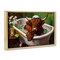 Stupell Industries Highland in Candle Lit Bubble Bath Floating Frame, design by Momart